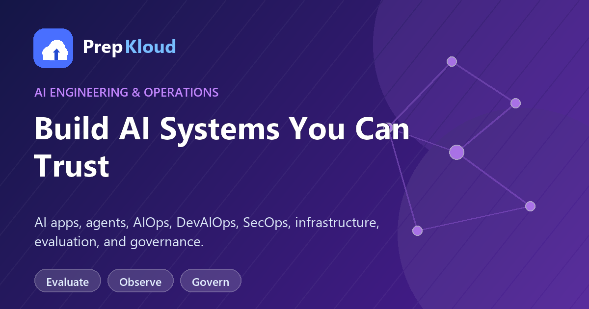 AI engineering and operations topic banner